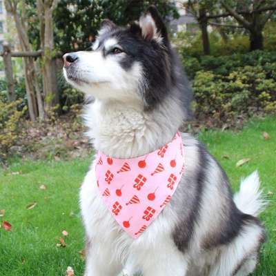 hot sale cute dog pet triangle collar birthday bandana scarf accessories